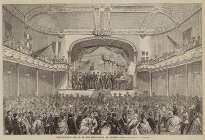 The Burns Festival in the Music-Hall at Quebec by James Archer
